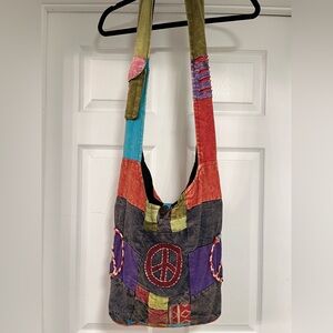 Handmade in Nepal Boho Shoulder Bag